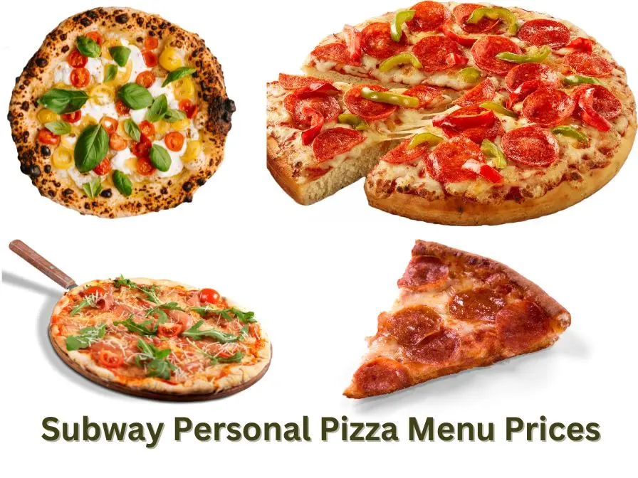 Subway Pizza Menu Prices
