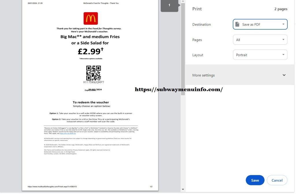 Mcdfoodforthoughts Voucher PDF